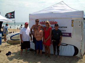Bruce Gabrielson, Peter Pan, NSSIA Instructors at Ocean  City Maryland.